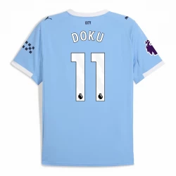 Manchester City Jérémy Doku #11 Heim Trikot 2025/26 Fußballtrikot