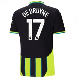 Manchester City Kevin De Bruyne #17 Auswärts Trikot 2024/25 Fußballtrikot