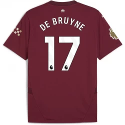 Manchester City Kevin De Bruyne #17 Ausweich Trikot 2024/25 Fußballtrikot
