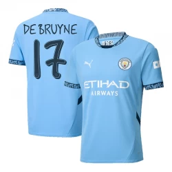 Manchester City Kevin De Bruyne #17 Heim Trikot 2024/25 UCL Fußballtrikot