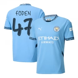 Manchester City Phil Foden #47 Heim Trikot 2024/25 UCL Fußballtrikot