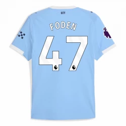 Manchester City Phil Foden #47 Heim Trikot 2025/26 Fußballtrikot