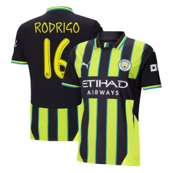 Manchester City Rodrigo #16 Auswärts Trikot 2024/25 UCL Fußballtrikot