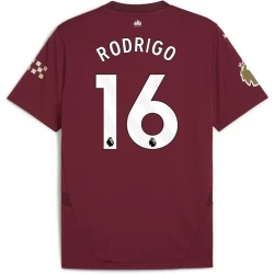 Manchester City Rodrigo #16 Ausweich Trikot 2024/25 Fußballtrikot
