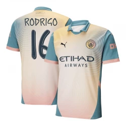 Manchester City Rodrigo #16 Fourth Trikot 2024/25 UCL Fußballtrikot