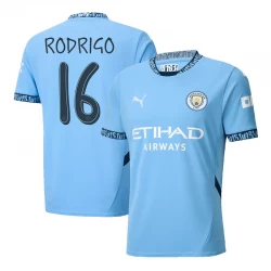 Manchester City Rodrigo #16 Heim Trikot 2024/25 UCL Fußballtrikot