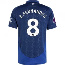 Manchester United Bruno Fernandes #8 Auswärts Trikot 2024/25 Fußballtrikot