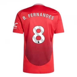 Manchester United Bruno Fernandes #8 Heim Trikot 2024/25 Fußballtrikot