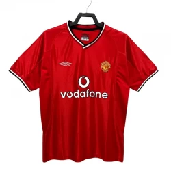 Manchester United Heim Trikot 2000-02 Retro Fußballtrikot