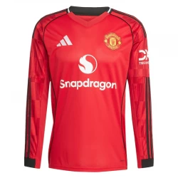 Manchester United Heim Trikot 2025/26 Langarm Fußballtrikot