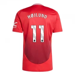 Manchester United Hojlund #11 Heim Trikot 2024/25 Fußballtrikot