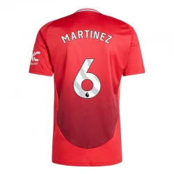 Manchester United Martínez #6 Heim Trikot 2024/25 Fußballtrikot