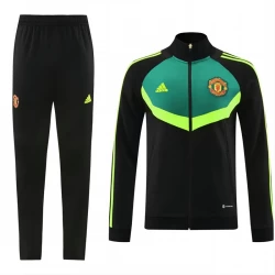 Manchester United Trainingsanzüge Jacke 2024/25 - Schwarz