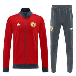 Manchester United Trainingsanzüge Jacke 2025/26 - Rot