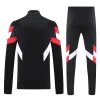 Manchester United Trainingsanzüge Jacke 2025/26 - Schwarz
