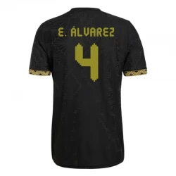 Mexiko E. Alvarez #21 Ausweich Trikot 2025 Black Gold Cup Fußballtrikot