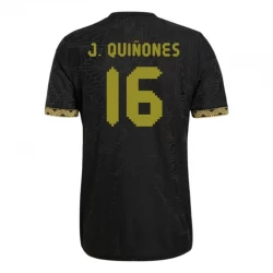 Mexiko J. Quinones #16 Ausweich Trikot 2025 Black Gold Cup Fußballtrikot