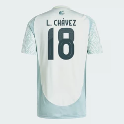 Mexiko L. Chavez #18 Auswärts Trikot Copa America 2024 Fußballtrikot