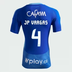 Millonarios FC Jp Vargas #4 Heim Trikot 2025/26 Fußballtrikot
