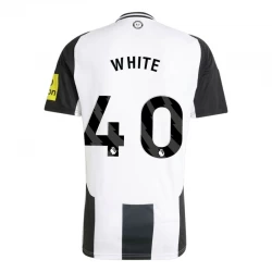 Newcastle United White #40 Heim Trikot 2024/25 Fußballtrikot