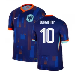 Niederlande Bergkamp #10 Auswärts Trikot EM 2024 Fußballtrikot