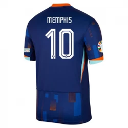Niederlande Memphis Depay #10 Auswärts Trikot EM 2024 Fußballtrikot