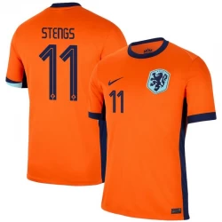 Niederlande Stengs #11 Heim Trikot EM 2024 Fußballtrikot
