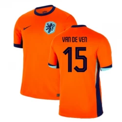 Niederlande Van De Ven #15 Heim Trikot EM 2024 Fußballtrikot