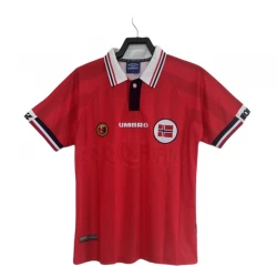 Norwegen Heim Trikot 1998 Retro Fußballtrikot