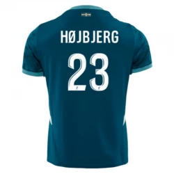 Olympique de Marseille Hojbjerg #23 Auswärts Trikot 2024/25 Fußballtrikot