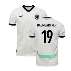 Österreich Baumgartner #19 Auswärts Trikot EM 2024 Fußballtrikot