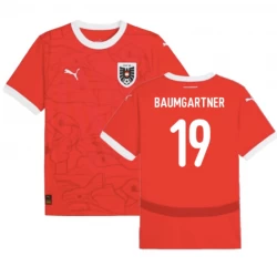 Österreich Baumgartner #19 Heim Trikot EM 2024 Fußballtrikot