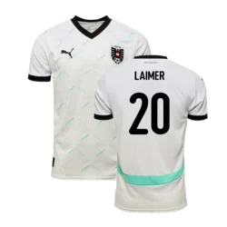 Österreich Laimer #20 Auswärts Trikot EM 2024 Fußballtrikot