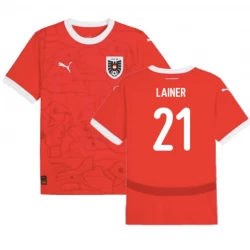 Österreich Lainer #21 Heim Trikot EM 2024 Fußballtrikot