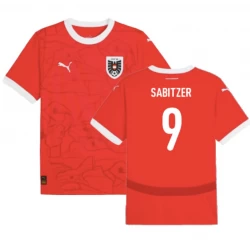 Österreich Sabitzer #9 Heim Trikot EM 2024 Fußballtrikot