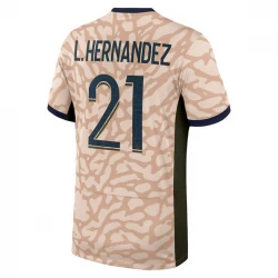 Paris Saint-Germain PSG Hernandez #21 Fourth Trikot 2024/25 Fußballtrikot