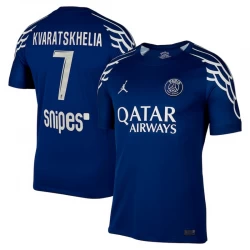 Paris Saint-Germain PSG Khvicha Kvaratskhelia #7 Fourth Trikot 2025/26 Fußballtrikot