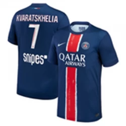 Paris Saint-Germain PSG Khvicha Kvaratskhelia #7 Heim Trikot 2024/25 Fußballtrikot