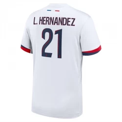Paris Saint-Germain PSG L.Hernandez #21 Auswärts Trikot 2024/25 Fußballtrikot