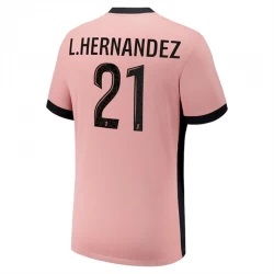 Paris Saint-Germain PSG L.Hernandez #21 Ausweich Trikot 2024/25 Fußballtrikot