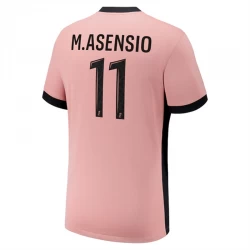 Paris Saint-Germain PSG M.Asensio #11 Ausweich Trikot 2024/25 Fußballtrikot