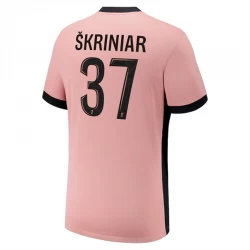 Paris Saint-Germain PSG Skriniar #37 Ausweich Trikot 2024/25 Fußballtrikot