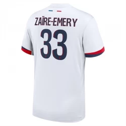 Paris Saint-Germain PSG Zaire-Emery #33 Auswärts Trikot 2024/25 Fußballtrikot