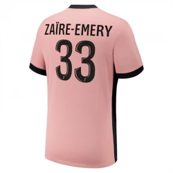 Paris Saint-Germain PSG Zaire-Emery #33 Ausweich Trikot 2024/25 Fußballtrikot