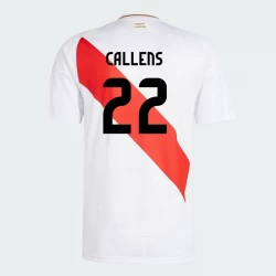 Peru Callens #22 Heim Trikot Copa America 2024 Fußballtrikot