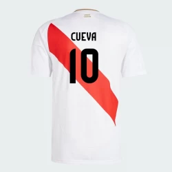 Peru Cueva #10 Heim Trikot Copa America 2024 Fußballtrikot