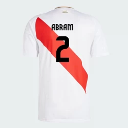 Peru Luis Abram #2 Heim Trikot Copa America 2024 Fußballtrikot