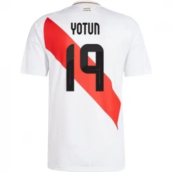 Peru Yotun #19 Heim Trikot Copa America 2024 Fußballtrikot