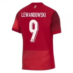 Polen Robert Lewandowski #9 Auswärts Trikot EM 2024 Fußballtrikot