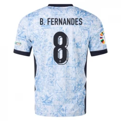 Portugal Bruno Fernandes #8 Auswärts Trikot EM 2024 Fußballtrikot
